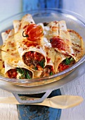 Lamm Enchiladas mit Allgäuer Bergkäse