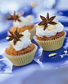 Pear and anise muffins with star anise