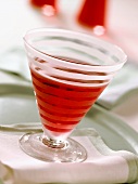 Campari-Cocktail im Glas