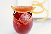 Cranberry cooler with pink grapefruit