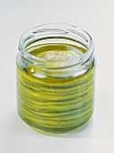 Aubergines in olive oil