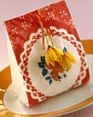 Pretty paper bag (for muffins or gifts of food)