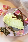 Heart-shaped After Eight cake