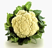 Cauliflower with leaves