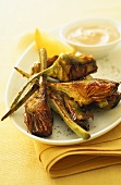 Roasted artichokes