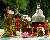 Herbal liqueurs, extracts and elixirs