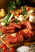 Ingredients for meat stews
