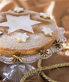 Christmassy almond cake