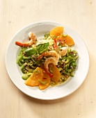 Orange Crab Salad (Salat mit Orangen und Garnelen), USA