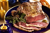 Picanha ao forno (Trussed roast veal, Brazil)