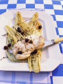 Lotte au fenouil (monkfish with fennel, Côte d'Azur)