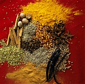 Still life with spices