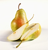 Pears, whole and cut pieces