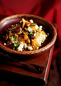 Couscous with lamb and raisins