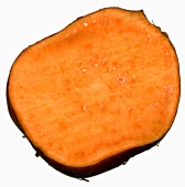 A slice of sweet potato