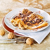 Hungarian pancake dish with walnuts (Gundel palacsinta)