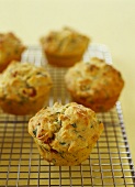 Spinach and chorizo muffins