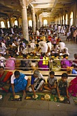 Mass catering in Karnataka, S. India