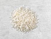 A heap of basmati rice