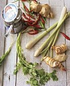 The most important ingredients of Thai cuisine