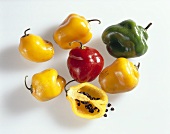 Chili peppers (Chile manzano)