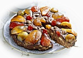 Fruit cake with candied fruit