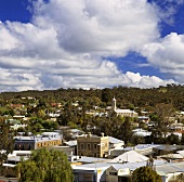 Die Stadt Clare vom Billy Goat Hill aufgenommen, Australien