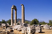 Tempel des Zeus, Neméa, Peloponnes, Griechenland