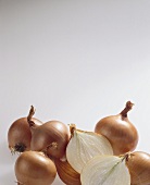 Brown onions (Allium cepa)