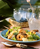 Creole shrimp salad