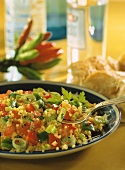 Bulgur Salad with Fresh Vegetables