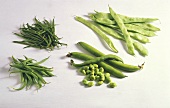 Various green beans