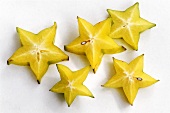 Cut Pieces of Star Fruit