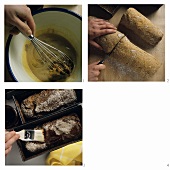 Making Finnish malt bread