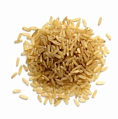 A heap of brown rice