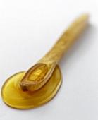 Honey with honey spoon