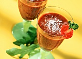 Little Italy: tomato drink with grated parmesan