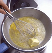 Melting butter