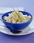 Potato salad with chives