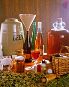 Symbolic image: making home-brewed beer and wine