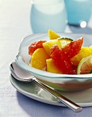 Fruit salad with citrus fruit