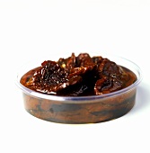 Bottled dried tomatoes