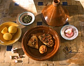 Thunfischfilets mit Kapern (Marokko)