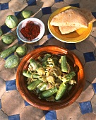 Lammtopf mit Zucchini und Zwiebeln (Marokko)