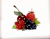 Cherry and fresh berries