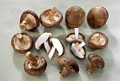 Fresh shiitake mushrooms