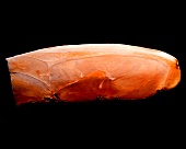 Slice of raw ham