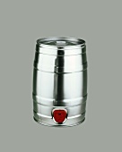 Metal beer barrel