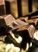 Pieces of Belgian chocolate