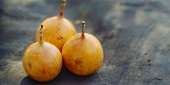 Three passion fruits (maracujas)